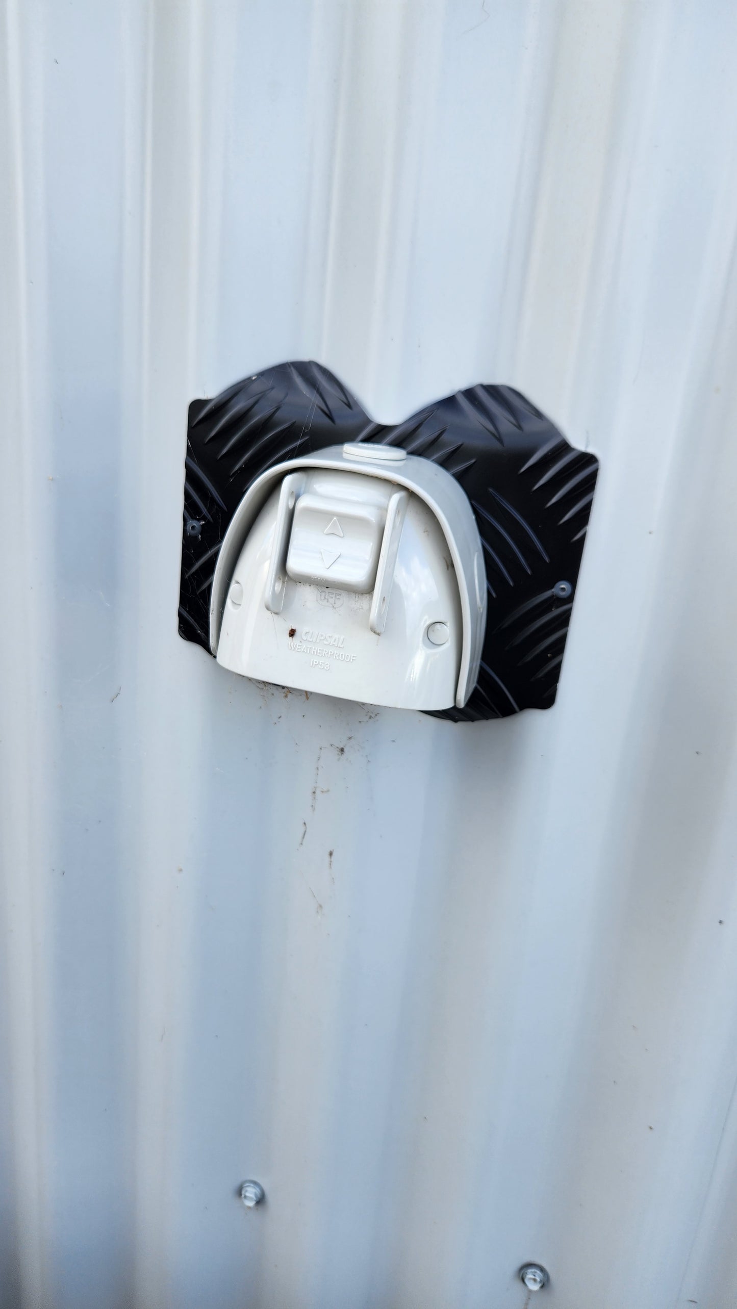 SHED - external twall plates -corro