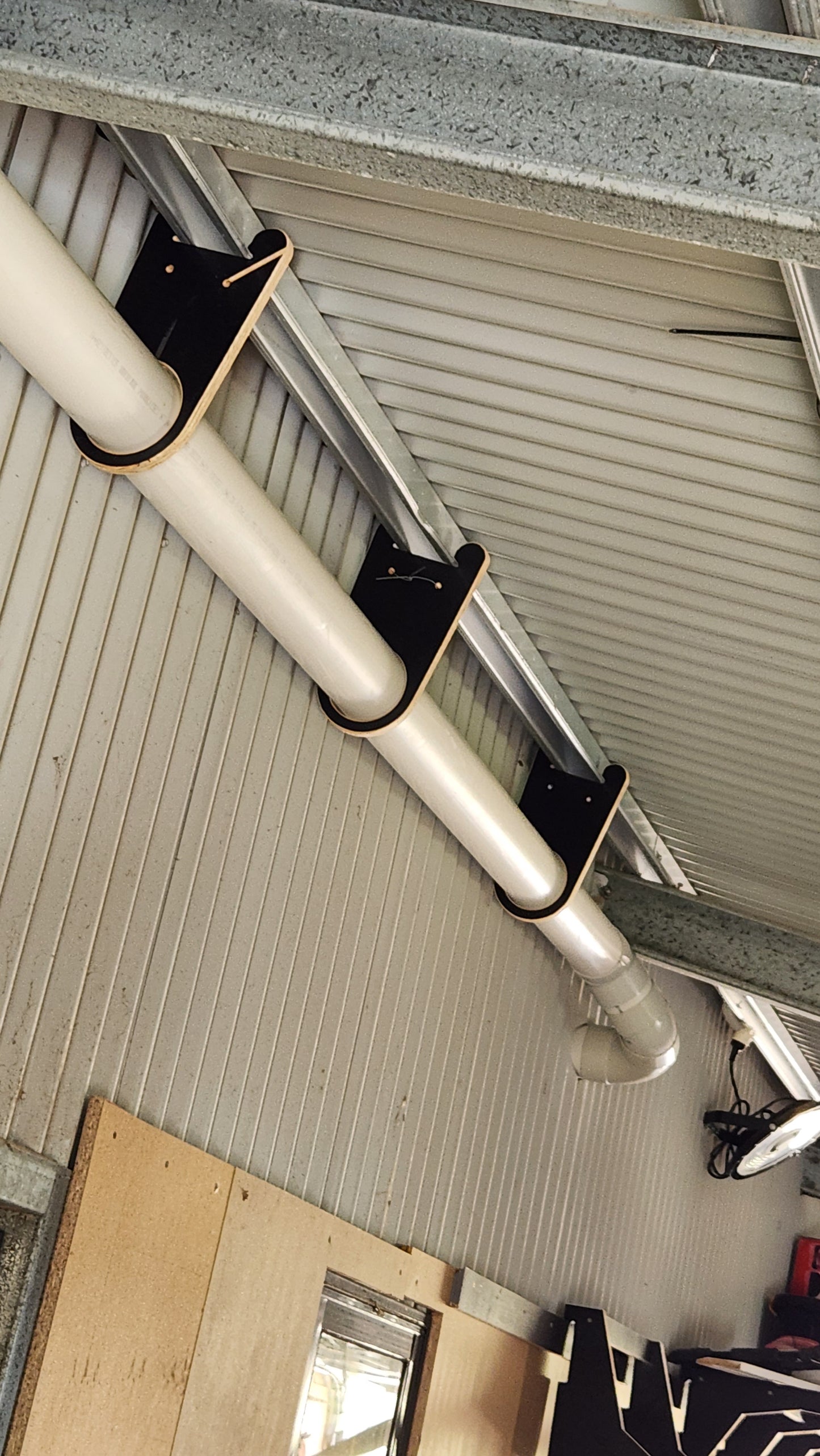 SHED - 100mm sewer adaptor plates for hat section