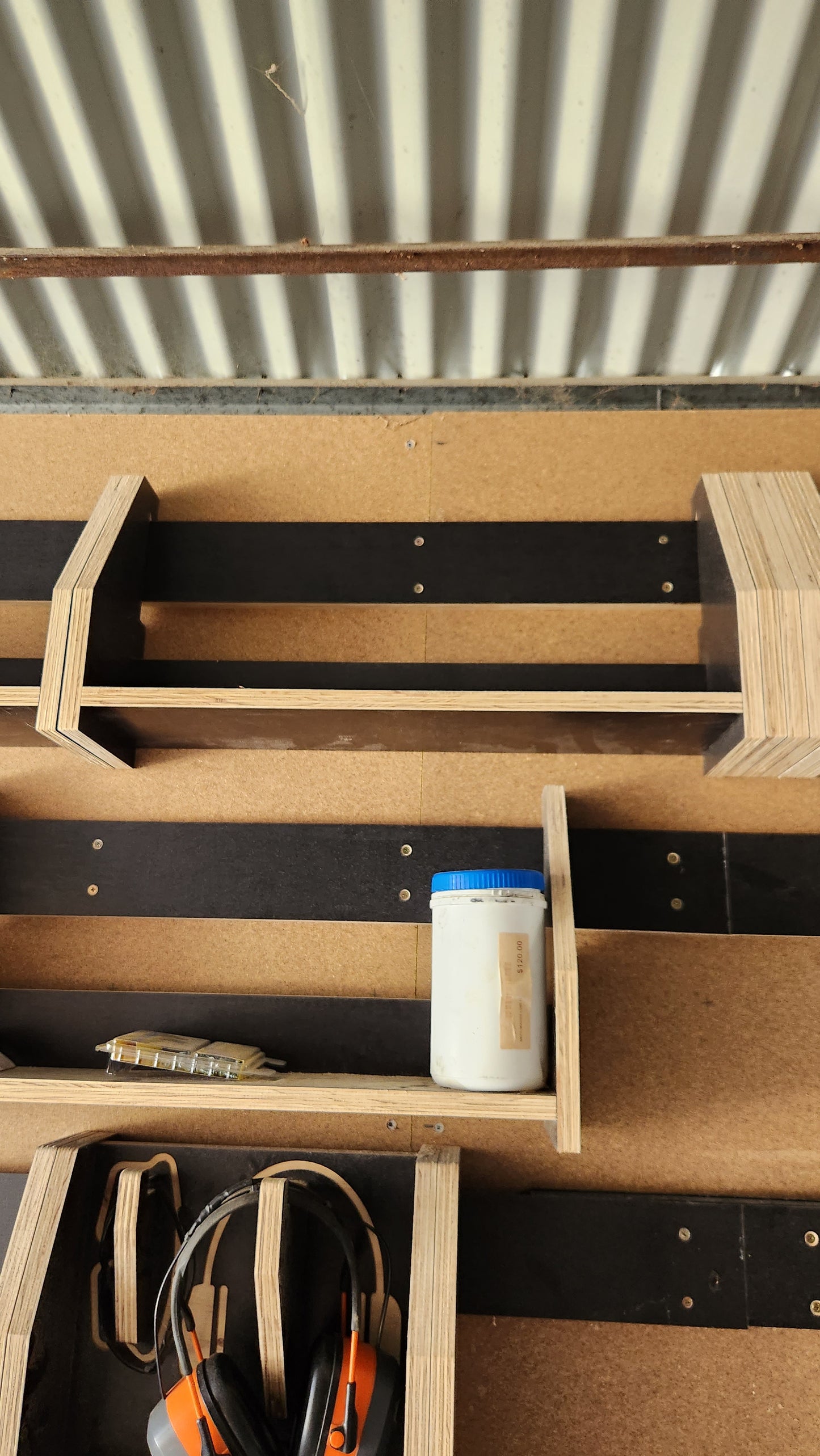 150mm low line shelf