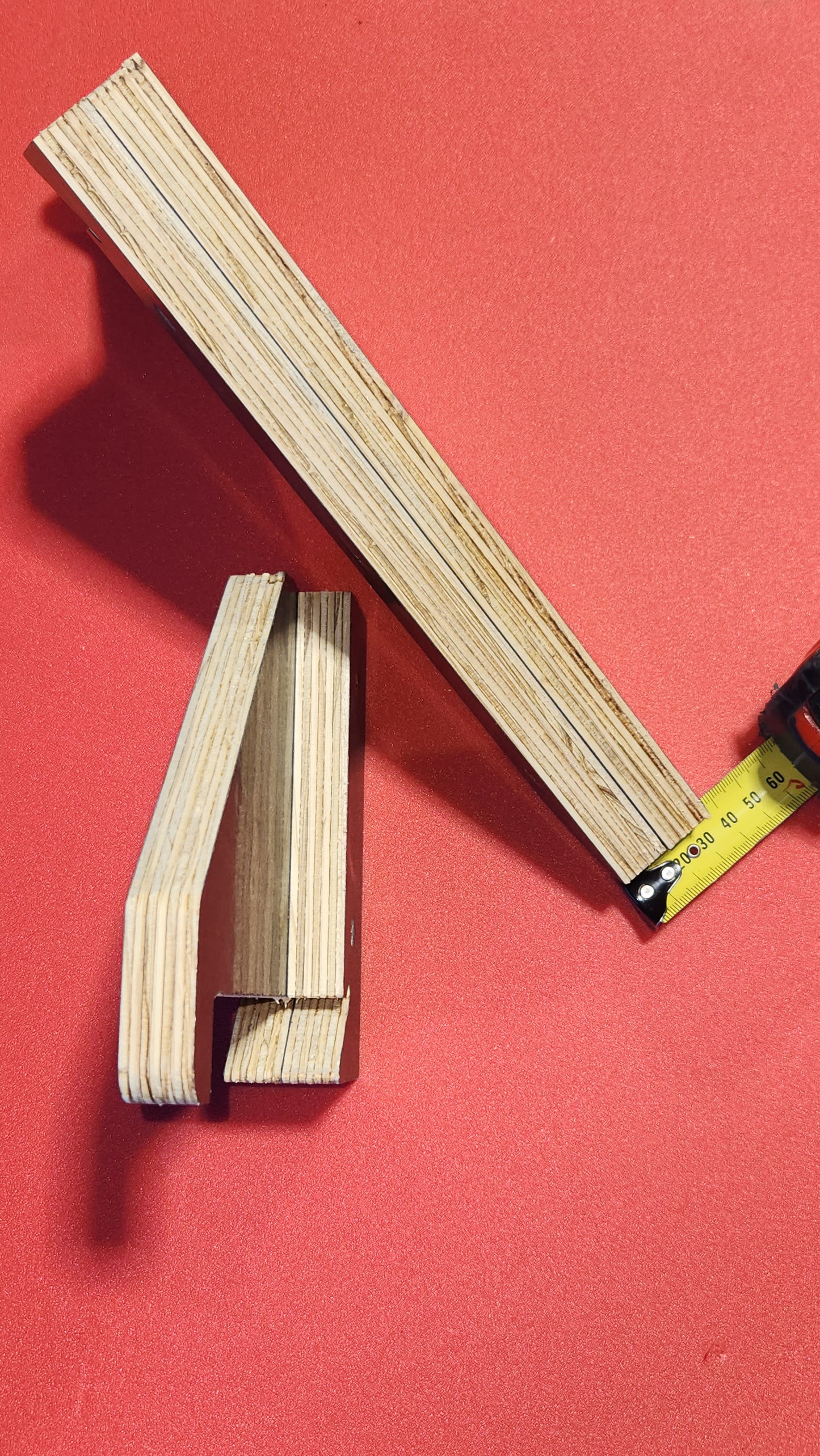 DIY shelf support kit.