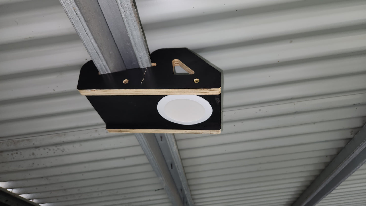 Digital Plans / Files - SHED - downlight adaptor for hat section - For CNC machining!