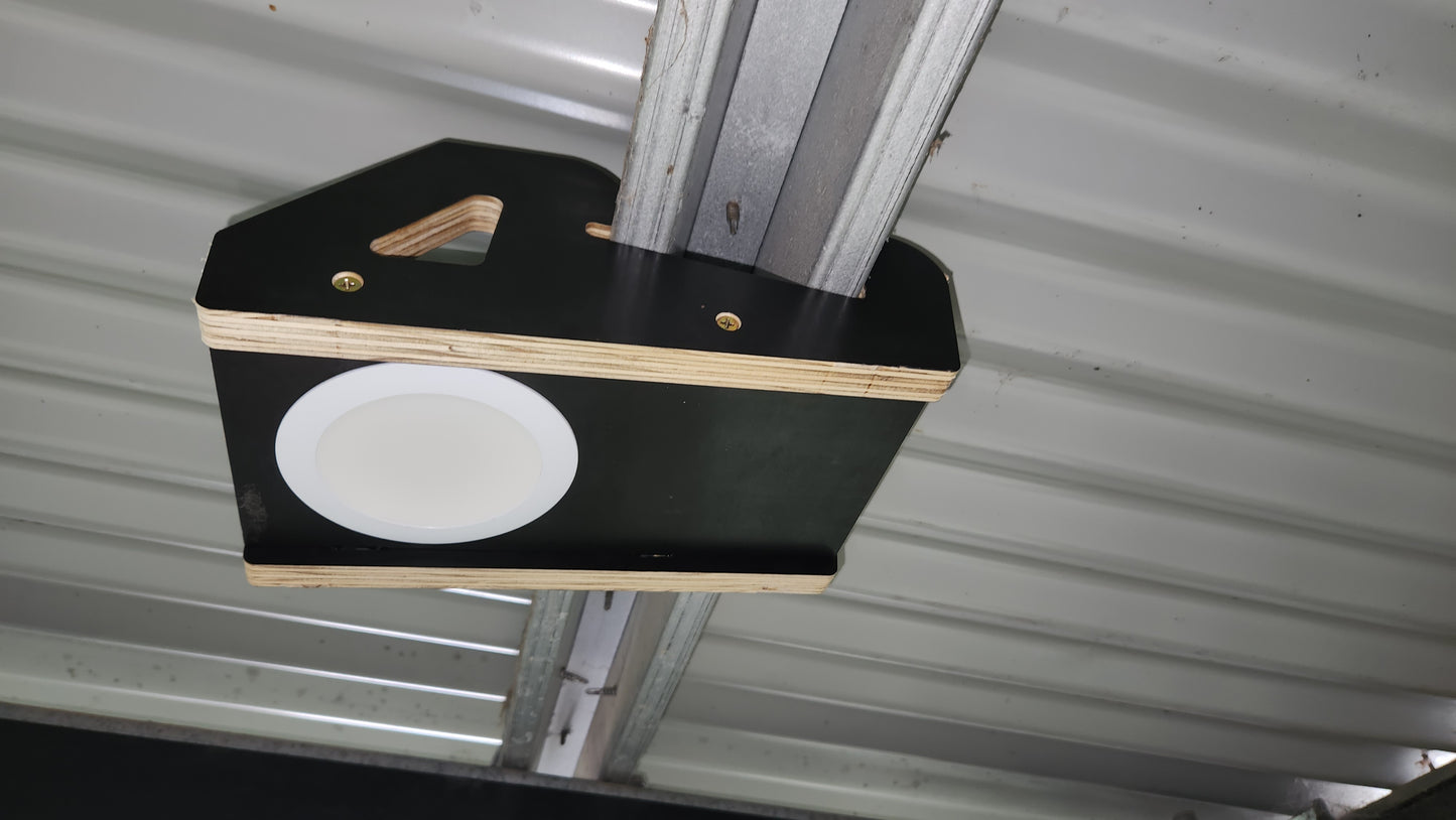 Digital Plans / Files - SHED - downlight adaptor for hat section - For CNC machining!