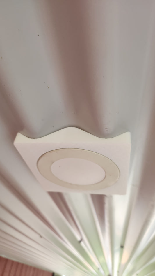 3D printer plans / files - LED downlight plate for corrugated iron ceiling