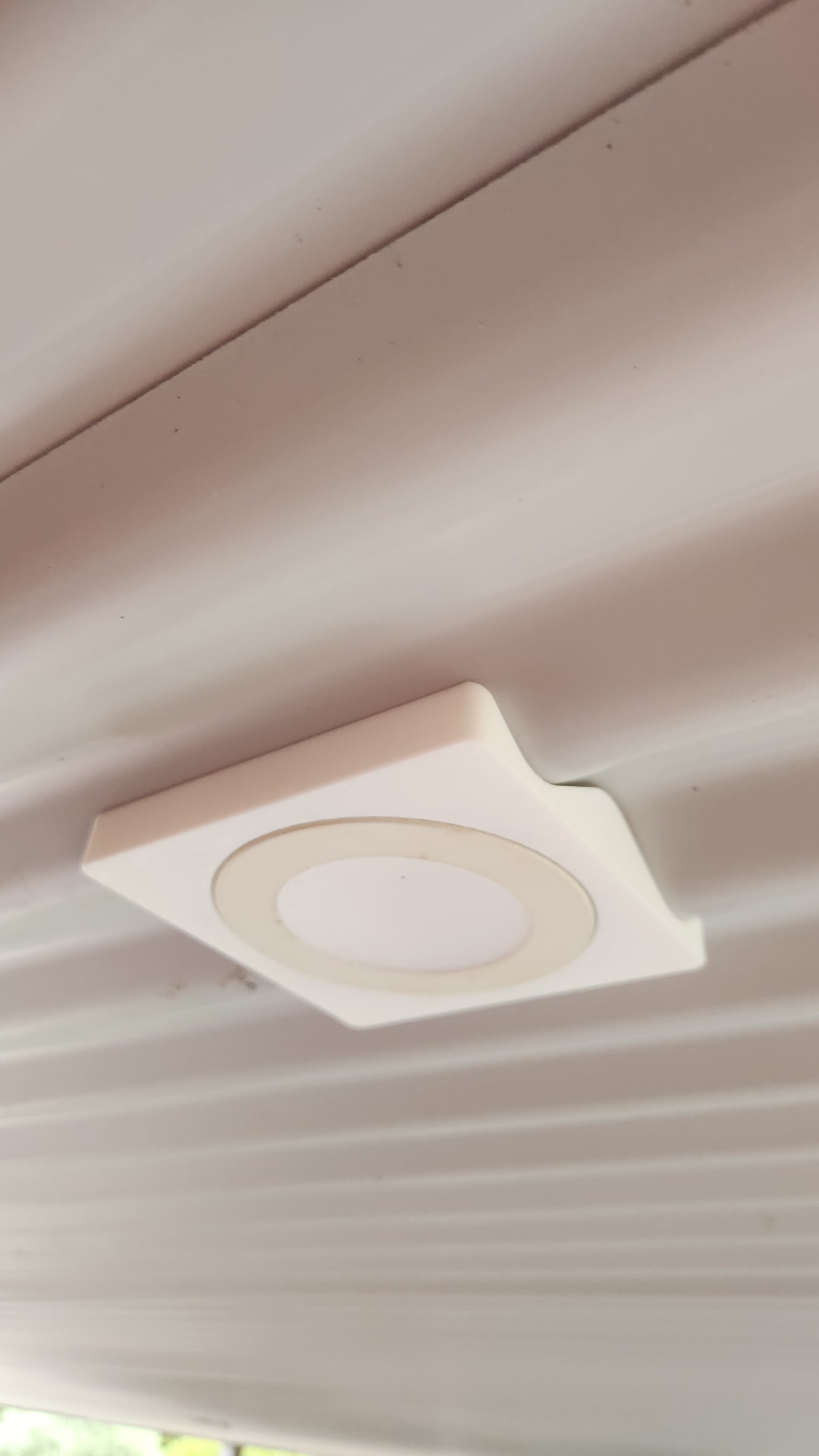 3D printer plans / files - LED downlight plate for corrugated iron ceiling