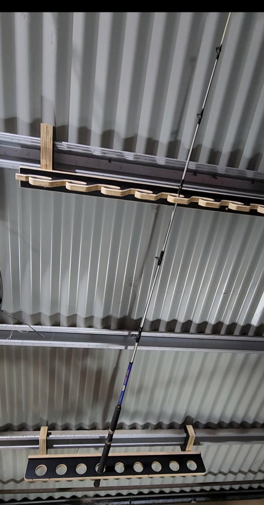 Digital Plans / Files - Fishing Rod holder - Ceiling mounted - or CNC machining