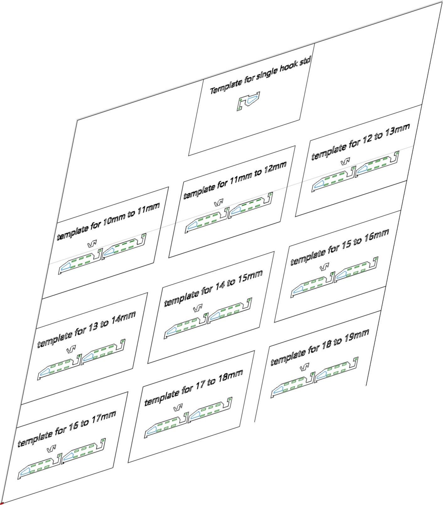 Digital Plans / Files - Single blade pack